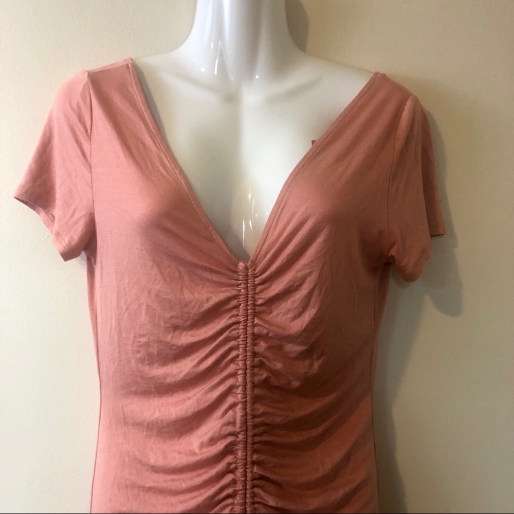 ❌SOLD❌Fashion Nova Heart and Hips Ruched Dress - Picture 5 of 8